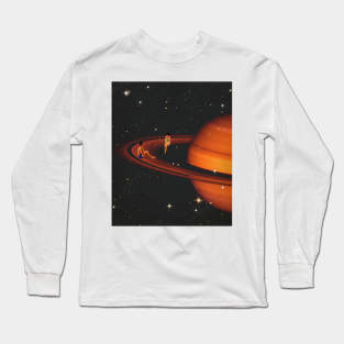 Saturn and Us Long Sleeve T-Shirt